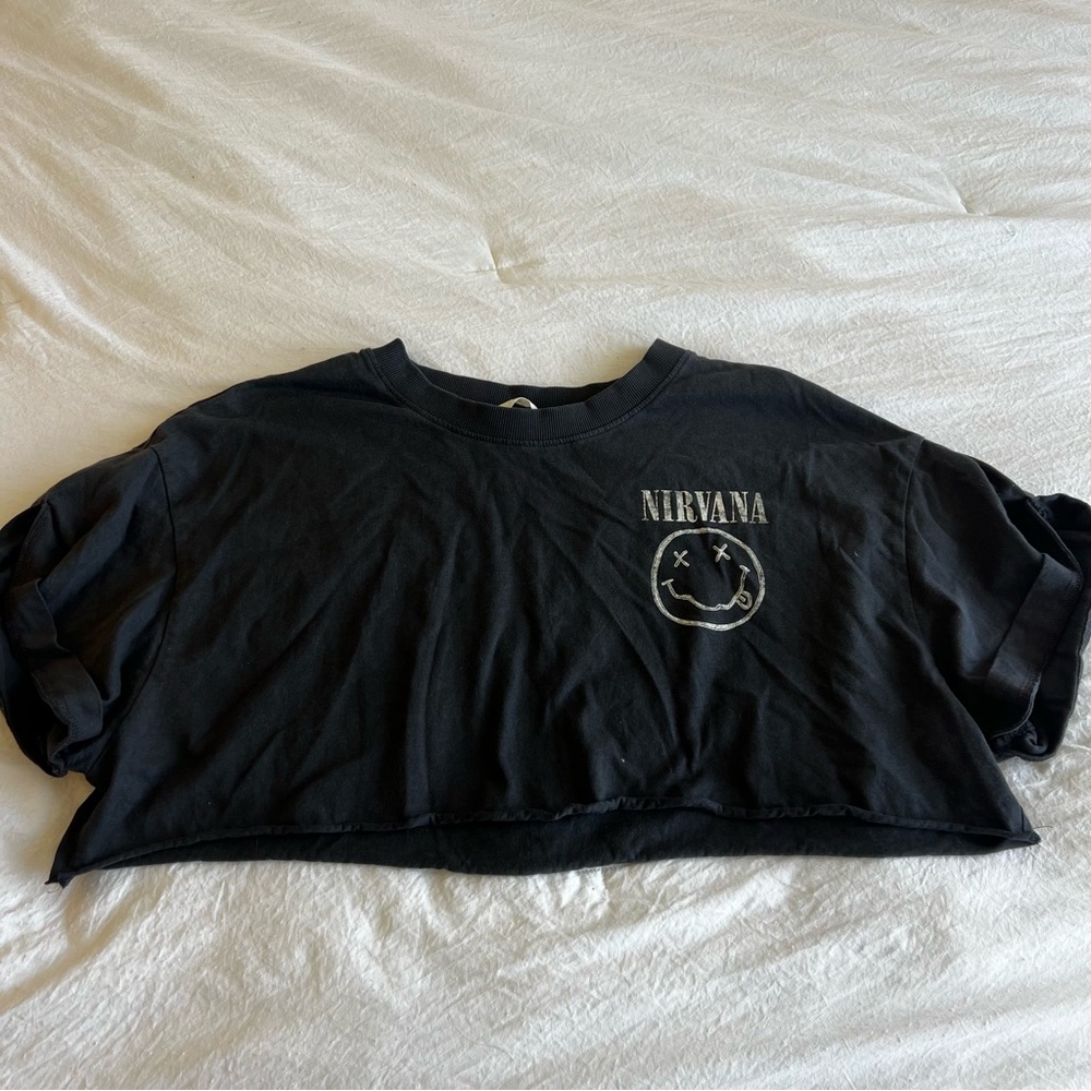 Nirvana Cropped T-shirt